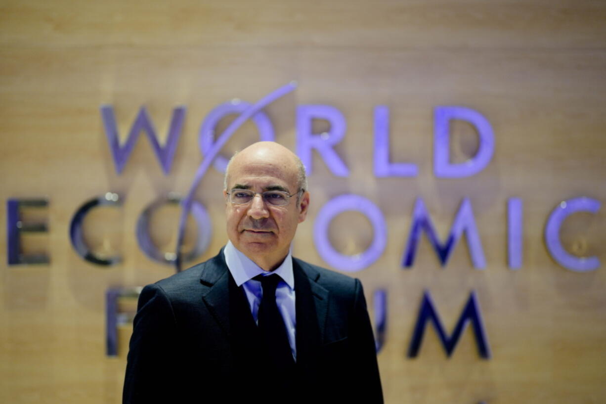 Bill Browder CEO Hermitage Capital Management poses for a portrait prior to an interview with the Associated Press during the World Economic Forum in Davos, Switzerland, Tuesday, May 24, 2022. The annual meeting of the World Economic Forum is taking place in Davos from May 22 until May 26, 2022.