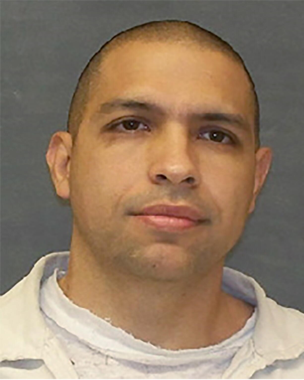 This undated photo provided by the Texas Department of Criminal Justice shows Gonzalo Lopez. The Texas Department of Criminal Justice (TDCJ) is searching for Lopez, an escaped inmate in Leon County Thursday, May 12, 2022. Lopez assaulted a correctional officer on a transport bus and then fled from the vehicle.