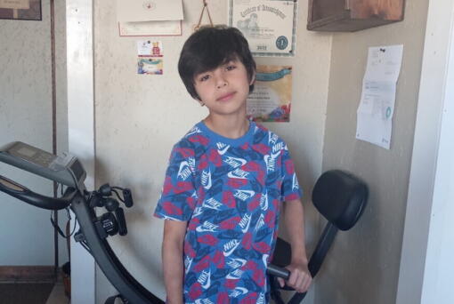 TCORRECTS AGE TO 10, NOT 8 - his March 2022 photo provided by Manny Renfro shows his grandson, Uziyah Garcia, while on spring break in San Angelo, Texas. The 10-year-old was among those killed in Tuesday's shooting at Robb Elementary School on May 24 in Uvalde, Texas.