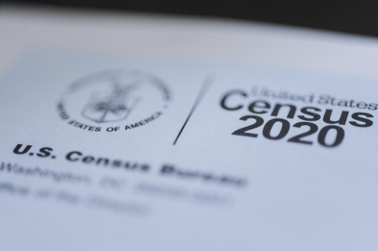 FILE - Residents have begun receiving the U.S. Census Bureau's request for information receiving letters with a census identification number to answer questions about their households online. U.S. Bureau officials said Friday, May 6, 2022, they are ready to start examining changes that would combine race and ethnic questions and add a Middle Eastern and North African category on the 2030 census questionnaire, but they're waiting on another federal office to start the conversation.