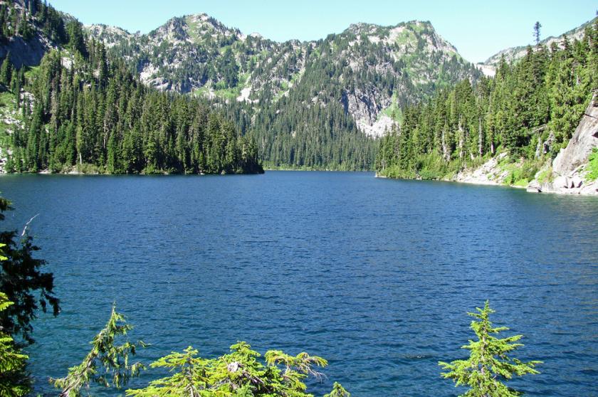 Square Lake in Chelan County is among the sites in Washington with a dam rated in "poor" condition.