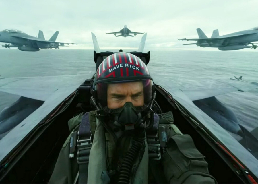 Tom Cruise stars in "Top Gun: Maverick." (Paramount Pictures)