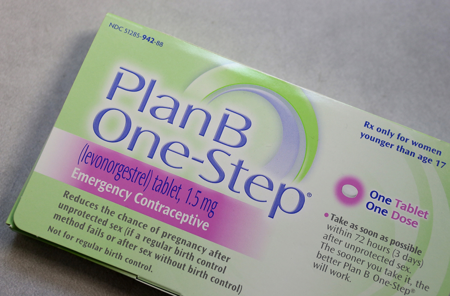 A package of Plan B contraceptive is displayed at Jack's Pharmacy on April 5, 2013, in San Anselmo, California.