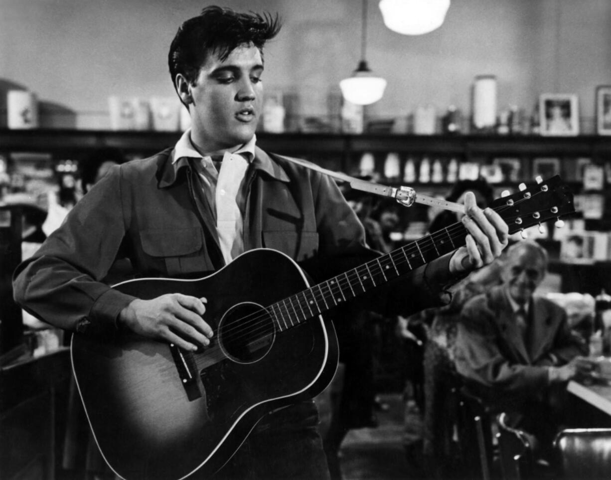 Elvis Presley in 1958.