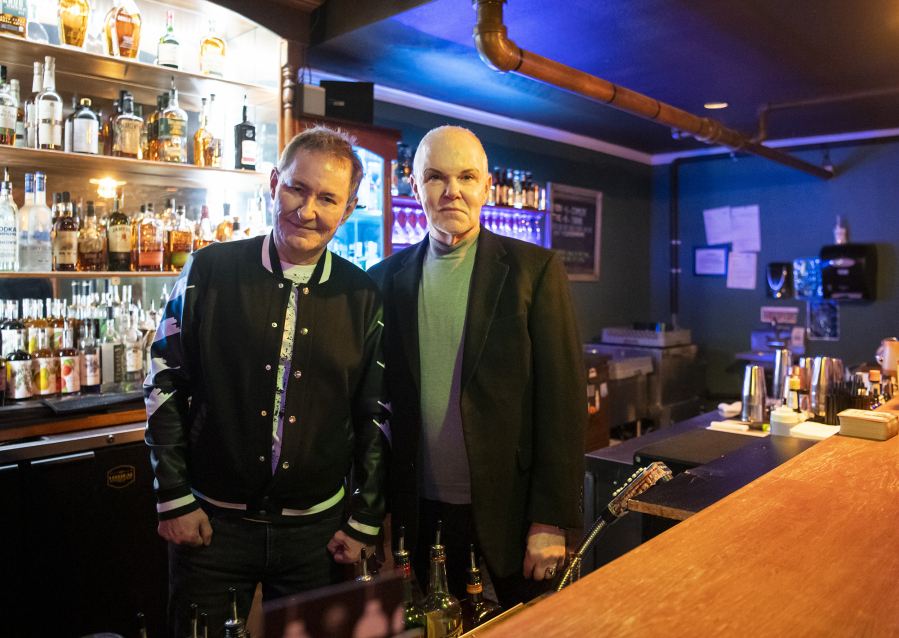 Partners in life and in business, Mark Joseph, left, and John Treadwell are the co-owners of UnderBar.