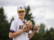 Columbia River's Sam Boyle, our All-Region baseball player of the year, is pictured at his school's baseball field Friday afternoon, June 3, 2022.