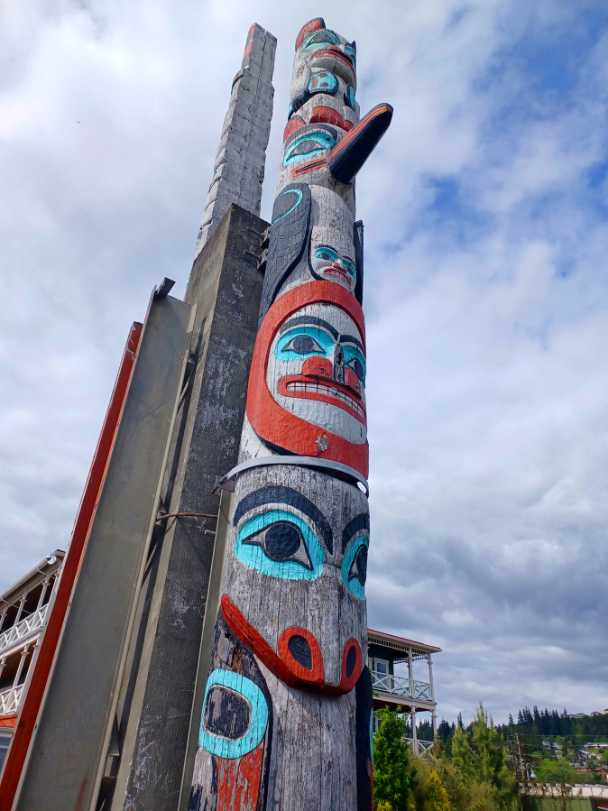 Kalama's iconic totem poles in Marine Park were carved by members of the Lelooska family.