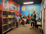 Woodland Middle School's sixth-graders recently attended Junior Achievement's BizTown for the first time in 2 1/2  years.