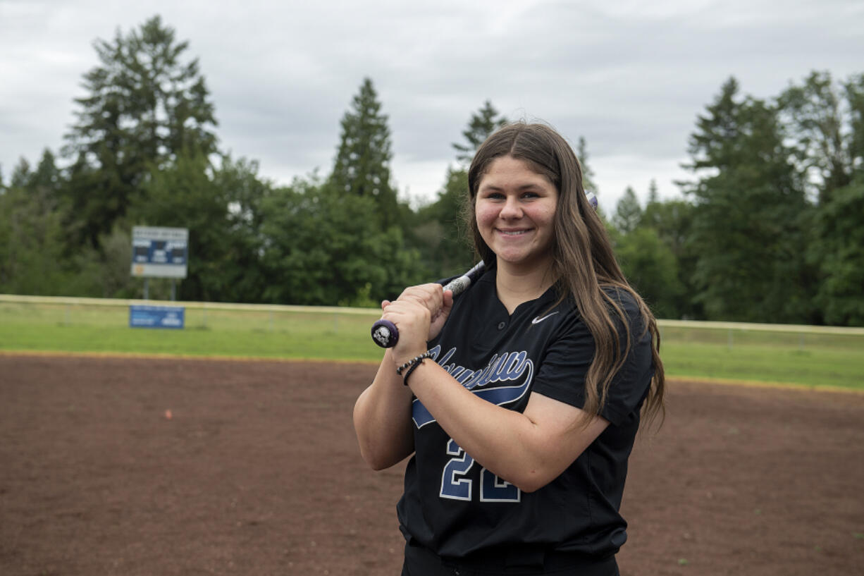 Skyview pitcher Maddie Milhorn, our All-Region softball player of the year, is pictured on campus Thursday afternoon, June 9, 2022.