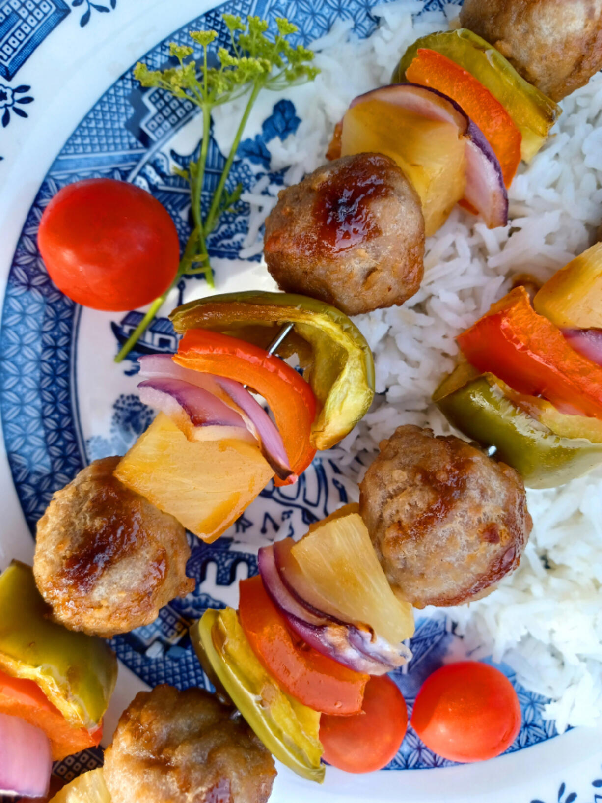 These teriyaki meatball skewers are as fun to make as they are to eat.