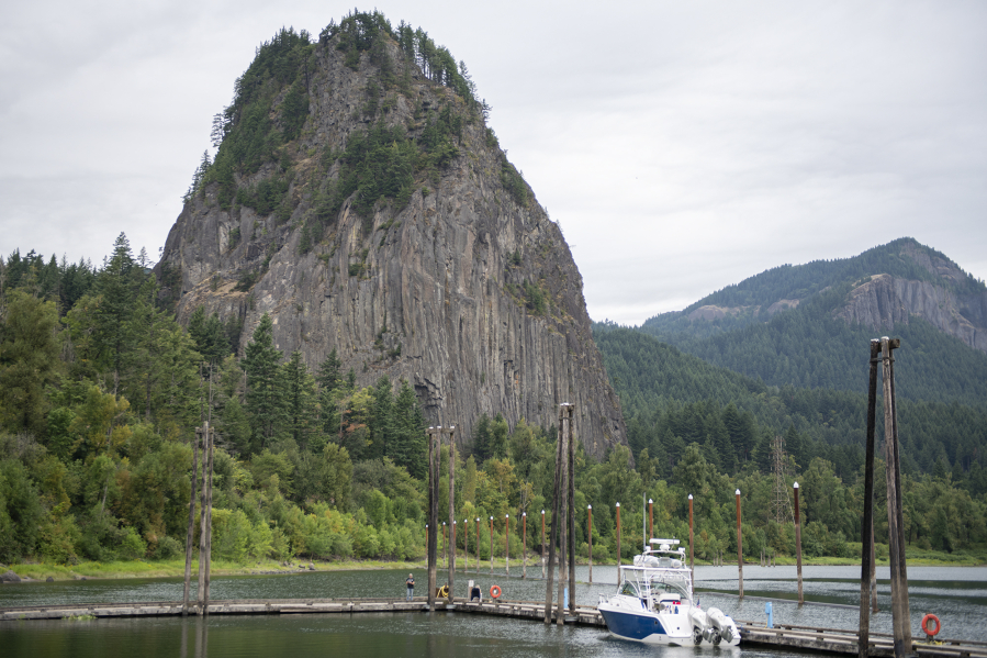 Beacon Rock offers one of the most majestic views of the Columbia River Gorge, but parking there is limited.