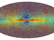 This all-sky view provided by European Space Agency on Monday, June 13, 2022 shows a sample of the Milky Way stars in Gaia's data release 3. The colour indicates the stellar metallicity. Redder stars are richer in metals.