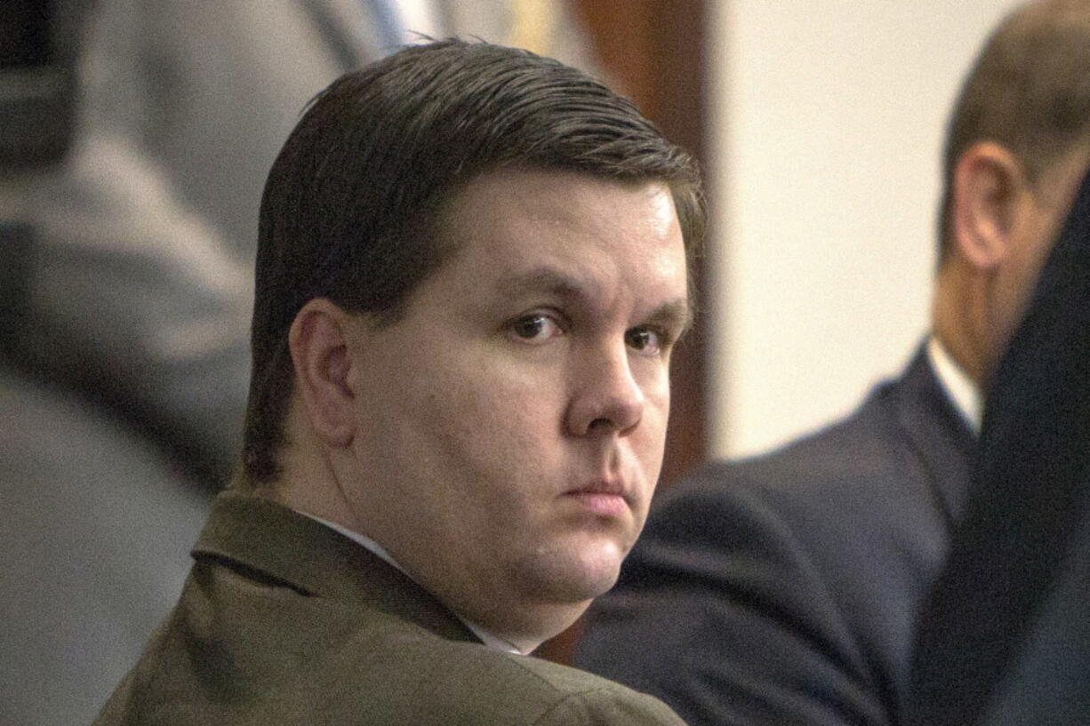 FILE - In this Oct. 3, 2016, file photo, Justin Ross Harris listens during his trial at the Glynn County Courthouse in Brunswick, Ga.  Georgia's highest court on Wednesday, June 22, 2022,  overturned the murder and child cruelty convictions against Harris, whose toddler son died after he left him in a hot car for hours, saying the jury saw evidence that was "extremely and unfairly prejudicial."(Stephen B.
