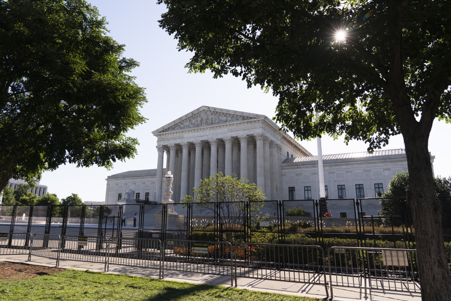 The U.S. Supreme Court on Monday, June 6, 2022, in Washington.