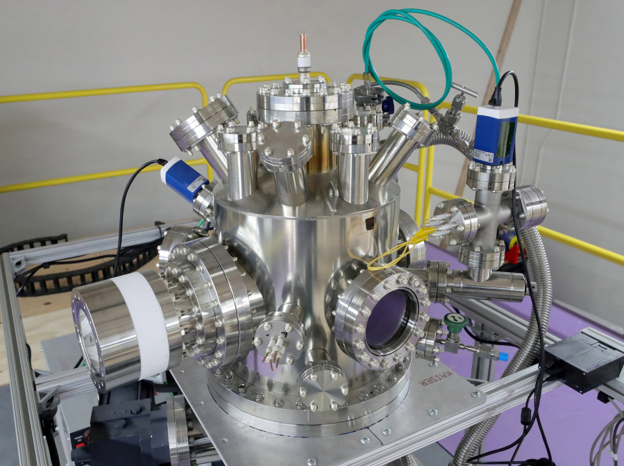 Avalanche Energy is a Seattle-based startup company that is in the process of developing a nuclear fusion reactor the size of a lunch box, called an "Orbitron."  This is their second prototype fusion nuclear reactor.