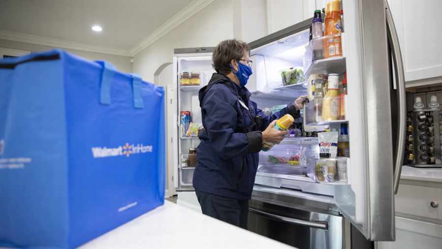 Walmart???s new InHome delivery service gives customers the option of having a delivery person come into their homes or garages and stock their refrigerators when they order groceries or goods. The new delivery service arrived in South Florida???s Miami-Dade, Broward and Palm Beach counties, as well as cities in other states, in July 2022.