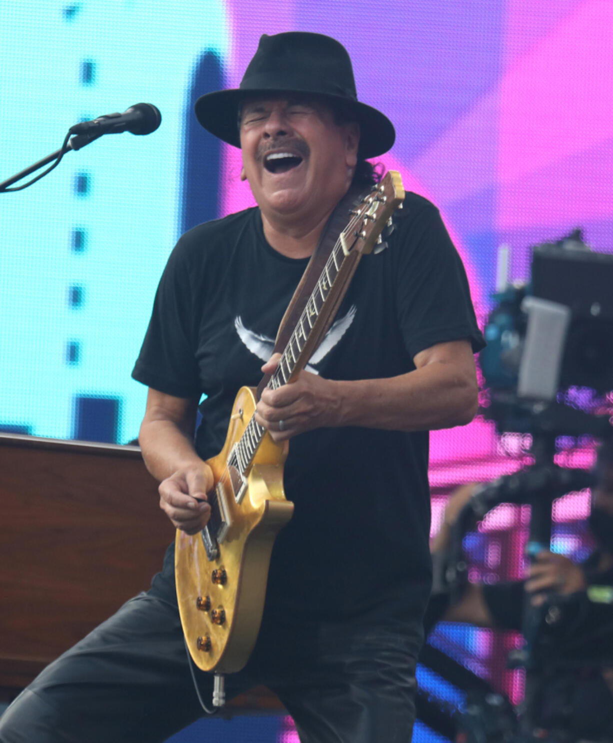 Carlos Santana has been leading Santana since the 1960s and is its only original member still in the band.