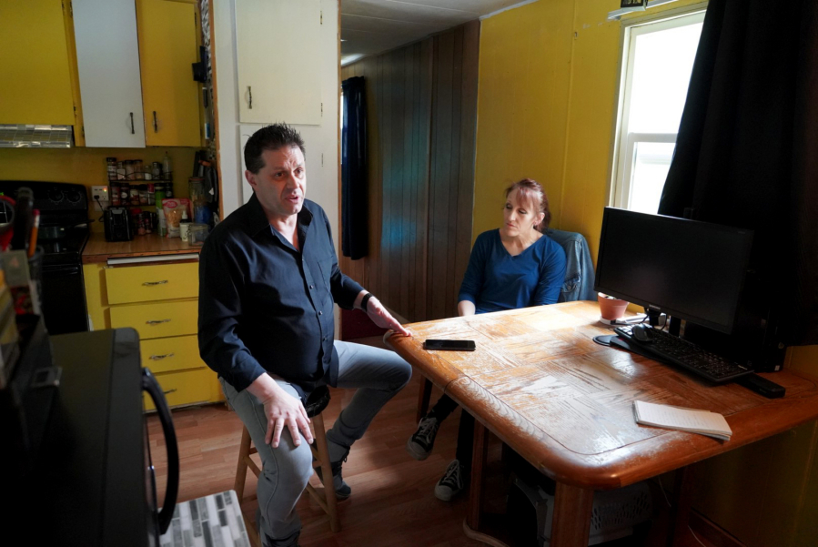 Jason Zellman and Luci Haning are seeing a 150 percent monthly rate increase from the landlords of the house they rent.