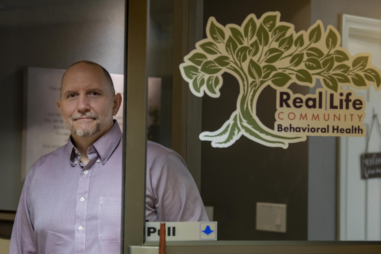 Chris Webberley directs Real Life Community Behavioral Health. He hopes that its recent opening will be a positive step toward creating greater accessibility of mental health care in Clark County.
