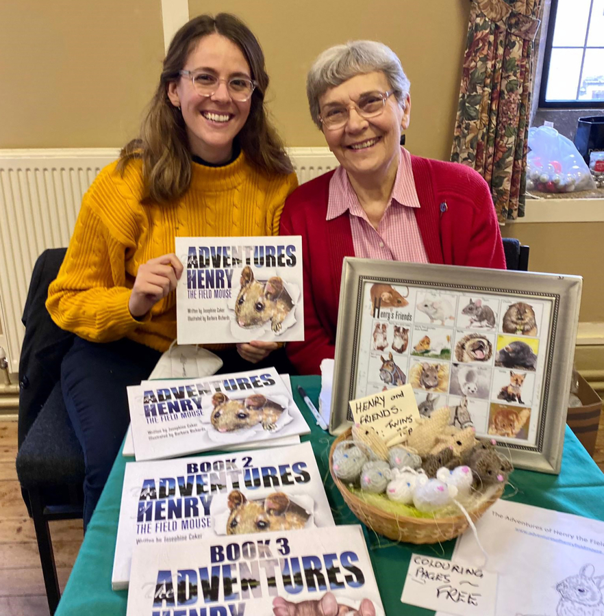 Sue Dockstader's daughter, Sophie, travels to England to help her grandmother, author Jo Coker, sell storybooks that began as letters to Sophie and her brother when they were toddlers.