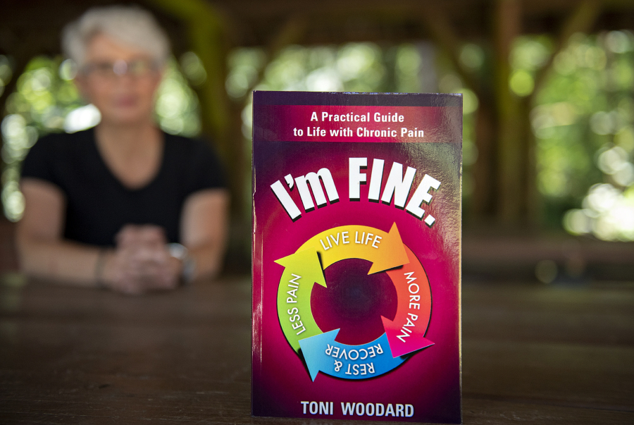 Battle Ground resident Toni Woodard spent years organizing the book "I'm FINE" in her head. When the COVID-19 pandemic hit, she found herself with extra time to begin pursuing the project. The book covers many topics centered around chronic pain, including the emotional impact of surgery, dealing with depression and finding hope.