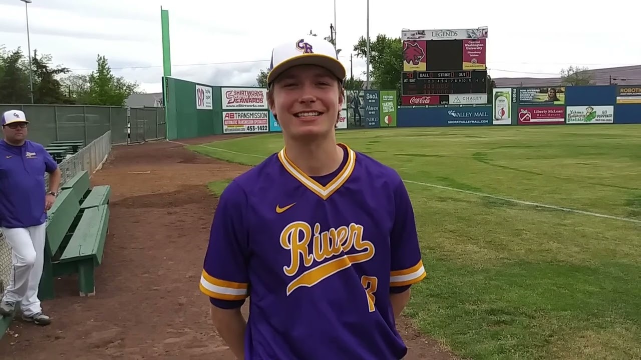 Highlights and interview: Columbia River beats Ellensburg in 2A state baseball semifinal video