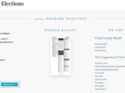 The Columbian's new election landing page is at columbian.com/elections.
