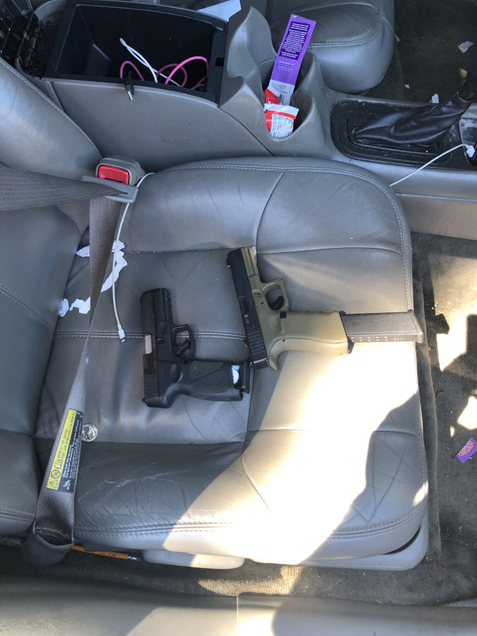 Clark County sheriff's deputies seized ballistic body armor and three firearms, two of which were reported stolen and a third that appeared to be illegally modified, following a traffic enforcement emphasis Aug. 10 in Hazel Dell. A 16-year-old boy was arrested.