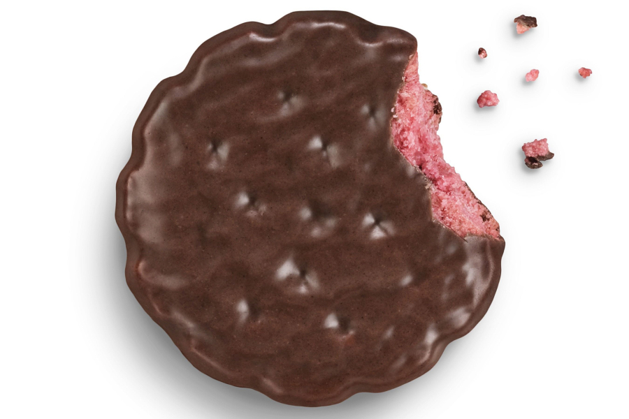 The new Raspberry Rally Girl Scout cookie is similar in theme to the venerable Thin Mint.