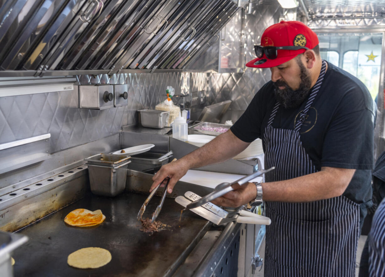 Chef Eldy Prado opened El Viejon Taqueria & Mariscos last week, serving Jalisco-style carne asada, al pastor, birria and mahi-mahi fish tacos atop made-to-order tortillas.