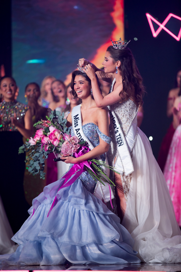 Morgan Greco, a 16-year-old Camas High School student, was named Miss America's Outstanding Teen on Aug. 12 in Dallas.
