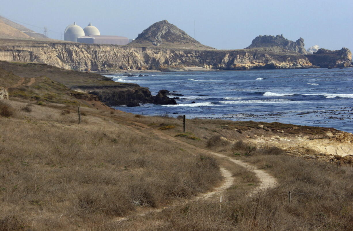 The Diablo Canyon Nuclear Power Plant, south of Los Osos, Calif., is viewed Sept. 20, 2005. The California Energy Commission is holding a three-hour workshop focused on the state's power needs in the climate change era and what role the power plant might have in maintaining reliable electricity. (AP Photo/Michael A.