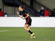 Portland Thorns midfielder Olivia Moultrie is the youngest player to score a goal in NWSL history.