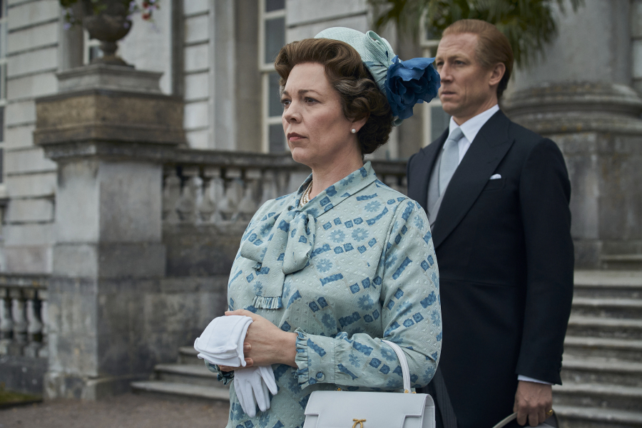 Olivia Colman portraying Queen Elizabeth II in Netflix's "The Crown." (Netflix)