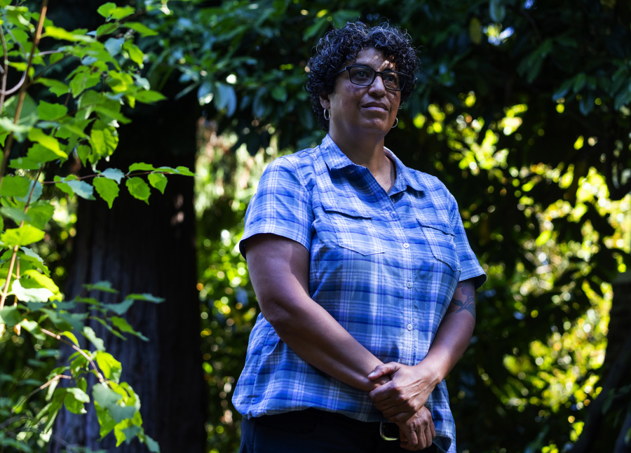 Shana Cantoni, Wednesday, Aug. 24, 2022, in Seattle, is a psychiatric nurse practitioner who worked at the King County Jail for 10 years and left in December. Cantoni now has her own practice on Capitol Hill.
