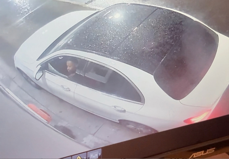An image from surveillance video Thursday morning at the McDonald's on Andresen Road depicting the man police believe shot through a drive-thru window.