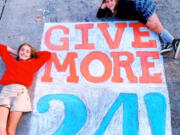 Students from Our Lady of Lourdes Catholic School in Vancouver celebrated Give More 24!