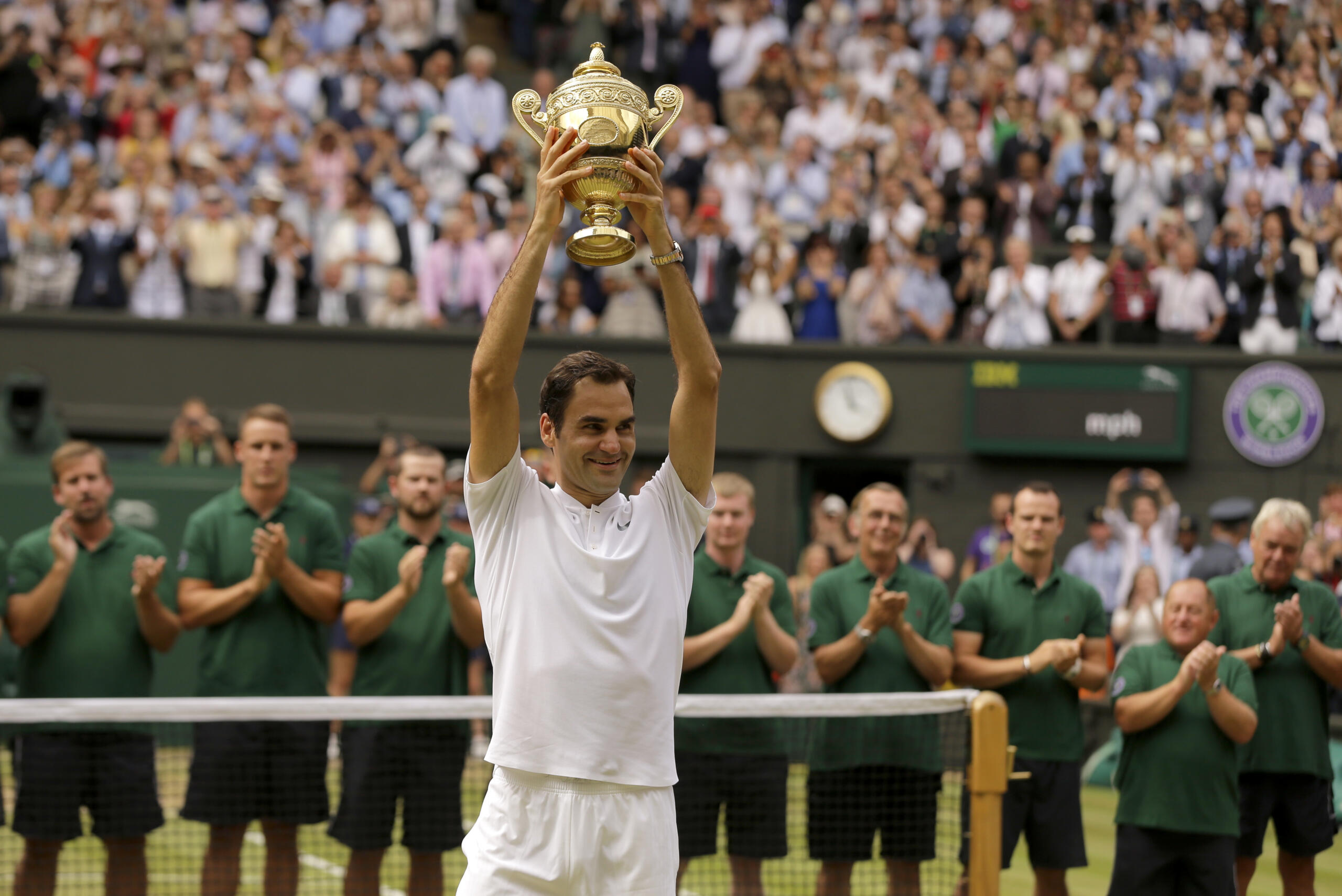 Eight-time Wimbledon champion Roger Federer announced Thursday, Sept.15, 2022 he is retiring from tennis.