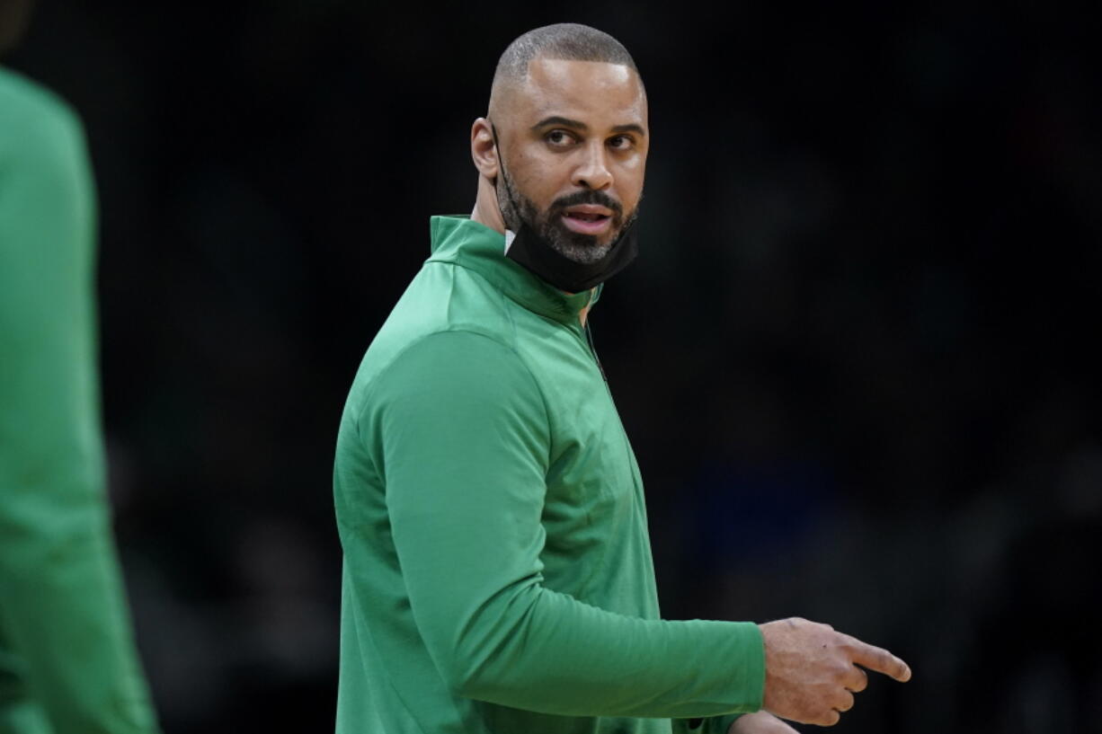 Boston Celtics head coach Ime Udoka has been suspended for a year by the team because of an improper relationship with a member of the organization, two people with knowledge of the matter told The Associated Press on Thursday, Sept. 22, 2022.