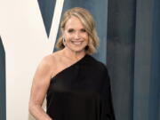 FILE - Katie Couric appears at the Vanity Fair Oscar Party on March 27, 2022, in Beverly Hills, Calif. Couric said Wednesday that she'd been diagnosed with breast cancer, and underwent surgery and radiation treatment this summer to treat the tumor. Couric announced her diagnosis in an essay on her website, saying she hoped it would encourage other women to be tested.