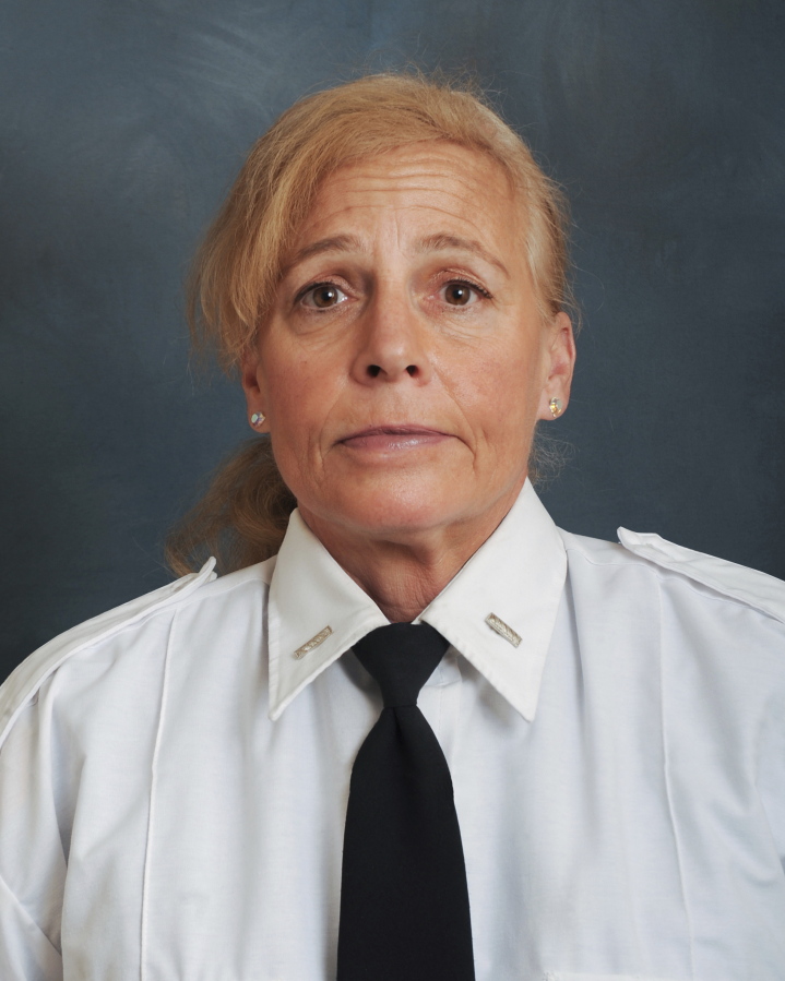 This undated photo provided by the Fire Department of New York shows FDNY EMS Lt. Alison Russo-Elling. Russo-Elling was fatally stabbed in an apparently random attack, Thursday, Sept. 29, 2022, in the Queens borough of New York.