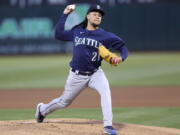 Seattle Mariners' pitcher Luis Castillo agreed to a five-year contract with the team on Saturday, Sept. 24, 2022.