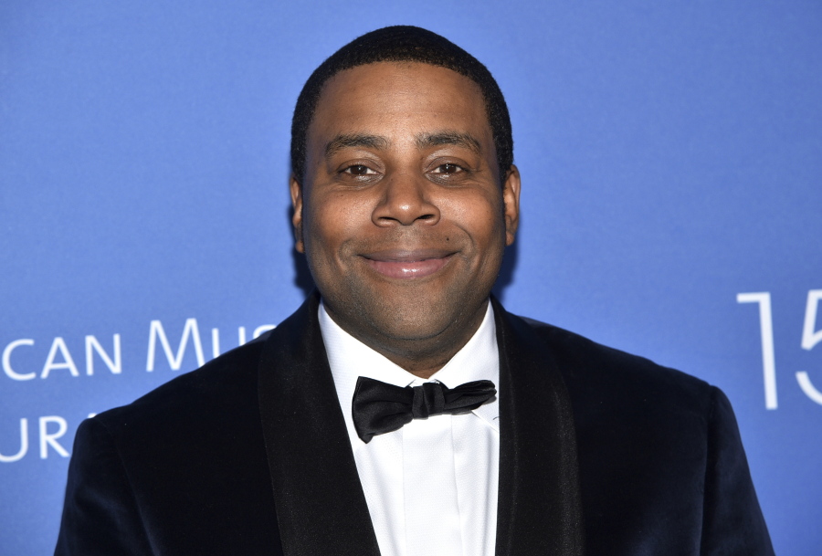 FILE - Actor-comedian Kenan Thompson appears at the American Museum of Natural History's 2019 Museum Gala on Nov. 21, 2019, in New York. Thompson will host the 74th Emmy(R) Awards scheduled for Monday, Sept. 12.
