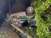 “The first patient required heavy extrication as his vehicle rolled several times and came to rest on its top.