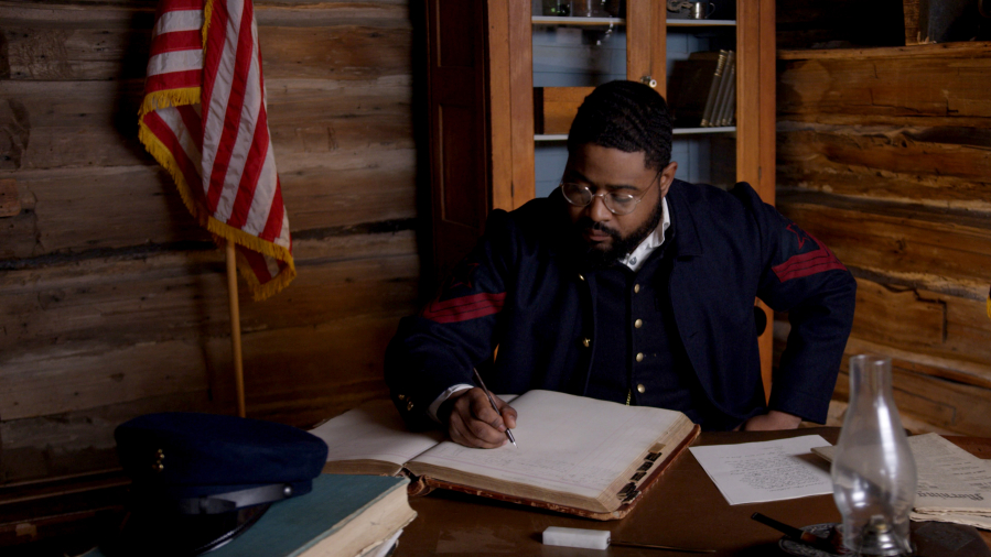 "Buffalo Soldiers: Fighting on Two Fronts” follows the story of Moses Williams, a Black officer who was stationed at Fort Stevens, Ore., and eventually buried in Vancouver.” (Courtesy "Buffalo Soldiers: Fighting on Two Fronts" and Dru Holley Productions)