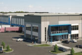 Panattoni Development Company has proposed building a warehouse along Northeast 152nd Avenue in Vancouver. The project would be a neighbor to the Burnt Creek Logistics Center, pictured here, currently under construction. The two facilities would look similar.