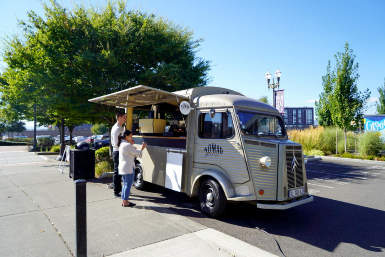 Nomad Coffee's unusual-looking headquarters is a 1969 Citroen HY van. Owner Hayley Bennett bought it sight unseen from a seller in Amsterdam and had it shipped to the U.S.
