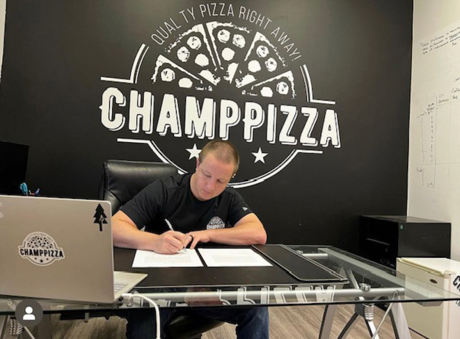 After getting its start in February 2020, Champ Pizza now has six locations.