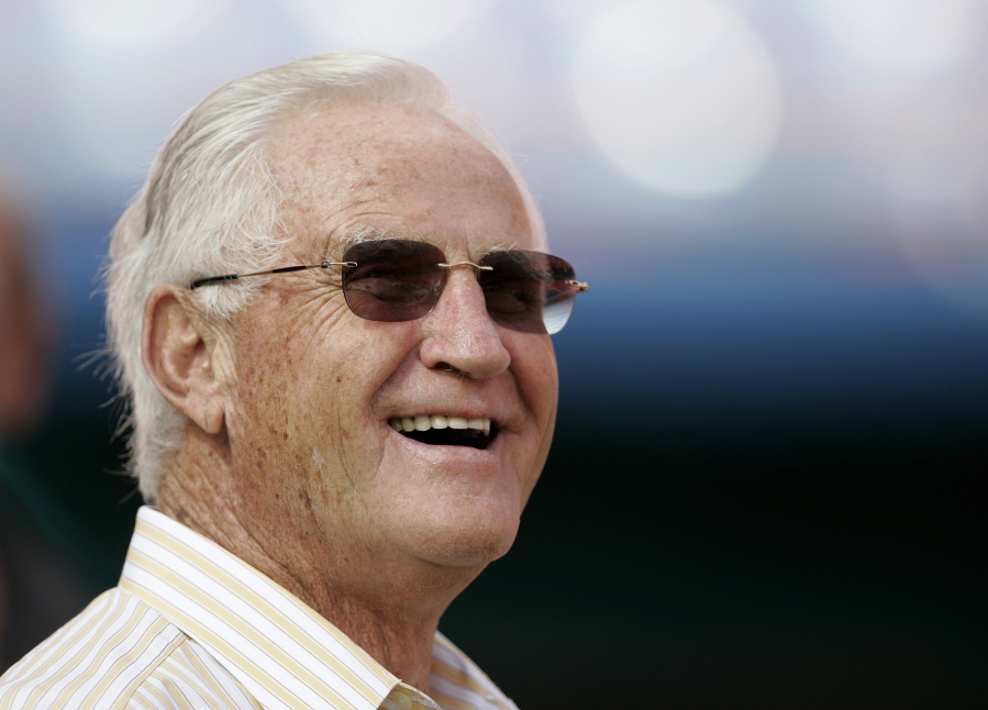 FILE - Former Miami Dolphins head coach Don Shula walks along the sidelines prior to a football game against the Cincinnati Bengals, Sunday, Dec. 30, 2007, in Miami. Dick LeBeau has seen plenty in his football life. He spent six decades in the NFL as a player and coach. Made the Pro Football Hall of Fame. Helped the Pittsburgh Steelers win two Super Bowls as a defensive coordinator.