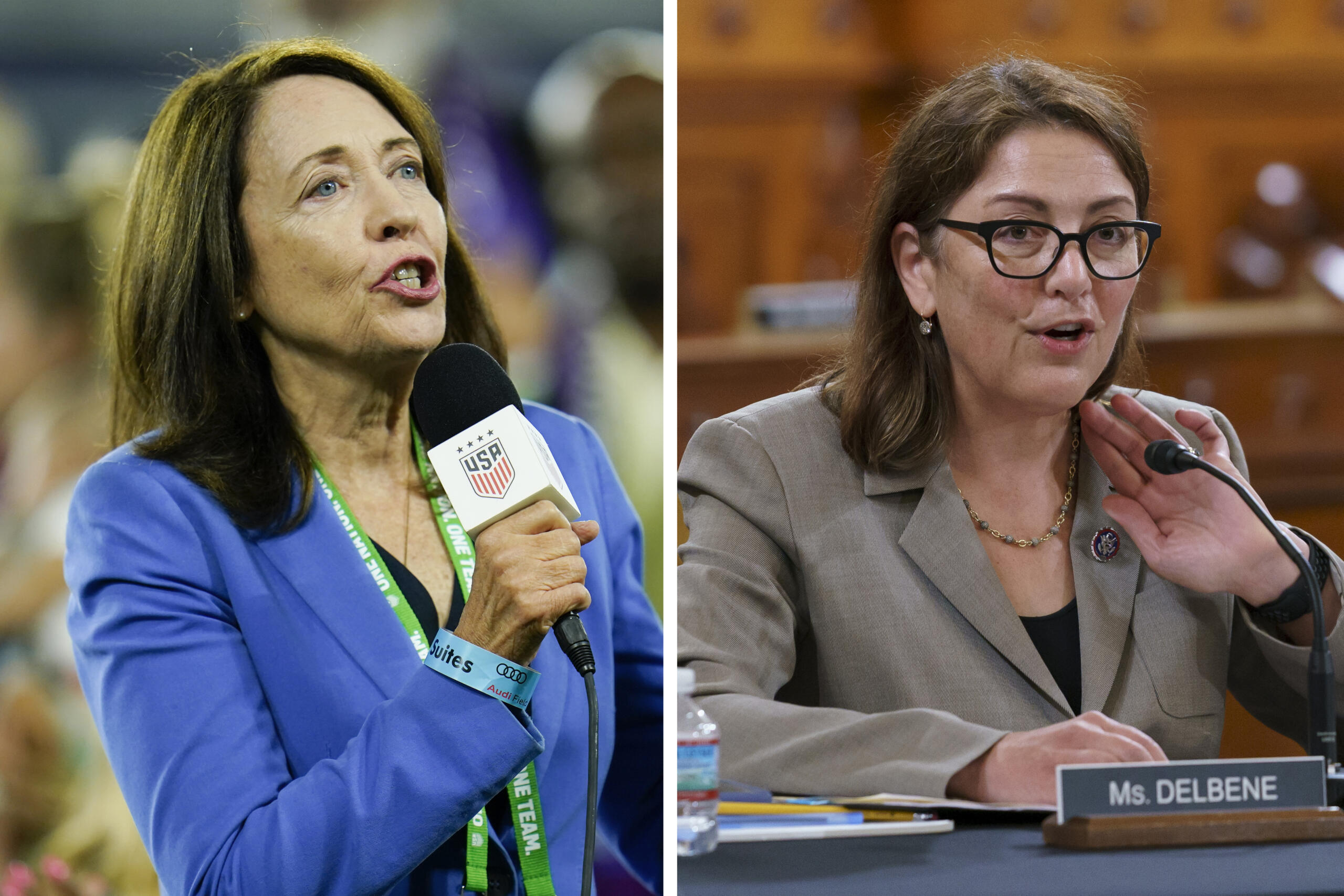 U.S. Senator Maria Cantwell, D-Wash., left, and Rep. Suzan Delbene, D-Wash., have sponsored legislation to expand housing credits.